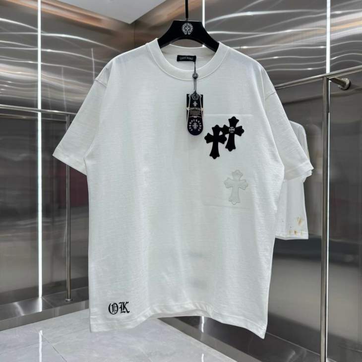Picture of Chrome Hearts T Shirts Short _SKUChromeHeartsS-XLhgntx23217502